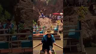 Boat ride under the Ouzoud Waterfall  Morocco Azilal [upl. by Nnuahs]