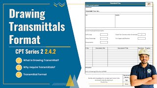 Drawing Transmittal Format l Drawing Management [upl. by Mines620]