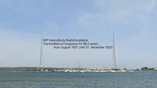 243 kHz 🇩🇰  The end of DR Langbølge on longwave  31122023 [upl. by Lynde660]