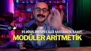 KPSSDGSALES Matematik  Modüler Aritmetik  50 Günde KPSSDGSALES Matematik Kampı [upl. by Zeiger441]