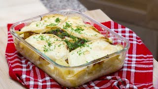 Tartiflette avec des oignons glacés au vin blanc [upl. by Traci]