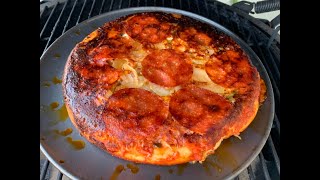 FOODIE FRIDAYS  CastIron Upside Down Pizza [upl. by Alledi]