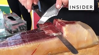 Spanish Ham Costs 700 [upl. by Dnalyag417]