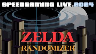 chessjerk vs fryteeth SGLIVE 2024 Online Zelda 1 Randomizer [upl. by Auqenes439]