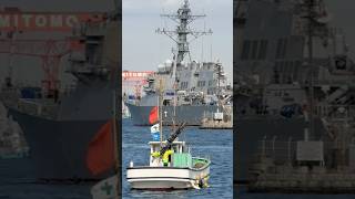 US Navy Aegis Destroyers amp JMSDF Submarines japan yokosuka love usnavy jmsdf jsdf aegis sub [upl. by Bartlett]