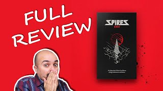 RPG REVIEW SPIRES END A TTRPG CARD ADVENTURE GAME HORROR AND SURVIVAL [upl. by Horbal305]