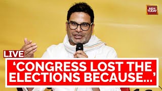 Prashant Kishor Interview Prashant Kishors Biggest Analysis Of 2024 Elections  India Today LIVE [upl. by Lumbye525]