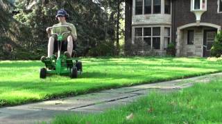 1970 LawnBoy Rear engine Riding Mower [upl. by Nekcarb]