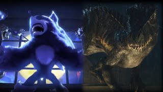 Sonic Transformation Into Werehog Sonic Night Of The Werehog Music With Indoraptor Main Theme [upl. by Gibby]