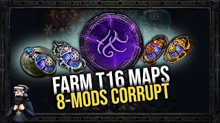 Ndicas138 Cap 02  Farm de Mapas T16 com 8 Mods Corrompidos Poe 325 [upl. by Eadie]