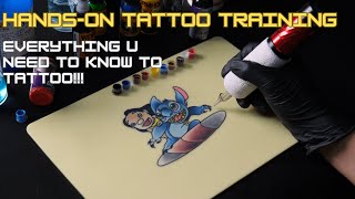 Handson Tattoo Training 1 Everything You Need to Know to Tattoo [upl. by Mita848]