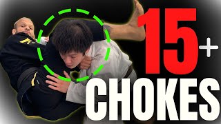 15MustKnow Chokes in Brazilian JiuJitsu Under 3 Minutes  Essential Guide [upl. by Naehgem]