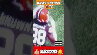 NFL RedZone  Bengals kickoff TD fyp viralsports sportsnewsandreplays3325 [upl. by Ahsenauq]