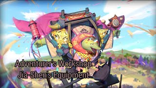 sdorica  Adventurers Workshop  Jiashens Equipment [upl. by Einhoj]