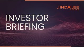 Jindalee Lithium Investor Briefing Webinar 5th July 2024 [upl. by Emmalyn176]