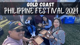 PHILIPPINE FESTIVAL 2024 GOLD COAST PINOY FIESTA PINOY FAMILY IN AUSTRALIA FOOD TRIP [upl. by Freddy721]