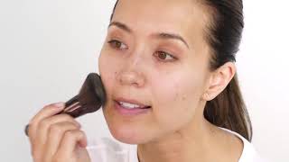 HOW TO APPLY Natural Mineral Cover Foundation [upl. by Redneval]