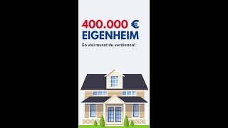 20000€ jährliche Kosten bei Eigenheim mit 400000€ [upl. by Ihskaneem]