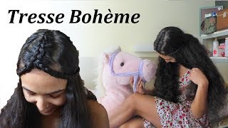 Comment faire une tresse couronne facile 🌸 Coiffure bohème pour le printemps [upl. by Lirva]