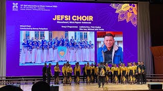 Jubilate Deo  Peter Anglea  JEFSI CHOIR  West Papua Indonesia [upl. by Ramoj]