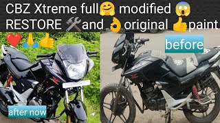 CBZ Xtreme modify and 👌restore 🛠️ [upl. by Nireil]