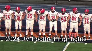 Bville JV Football 2024 Higlights [upl. by Ellenod]