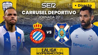 ⚽️ RCD ESPANYOL vs CD TENERIFE  SEGUNDA DIVISIÓN EN DIRECTO LaLigaHypermotion 2324  Jornada 29 [upl. by Itnava292]