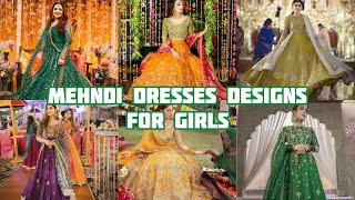 Mehndi Dresses Trends For Girls Collection 202122 [upl. by Crockett]