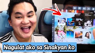 Nagulat ako sa sinakyan kung eroplano kasi may TV at may libreng Pagkain at kumot 😱  Bakang Vlogs [upl. by Fitting]