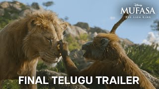 Mufasa The Lion King  Final Telugu Trailer  In Cinemas December 20 [upl. by Yedarb]