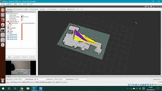 cartographer testROS  YDLIDAR X4  Raspberry pi 3 B [upl. by Ecinereb588]