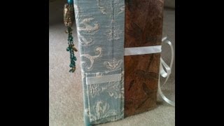 Book Binding How to make a journal Part 1  Sewing the signitures [upl. by Amlet257]