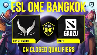 Gaozu AmeXinQ vs Xtreme Gaming BO5  ESL One Bangkok 2024 CN Grand Finals [upl. by Ozner]