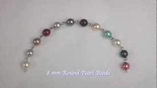 Pearl Beads for Rosary Making [upl. by Kelula]