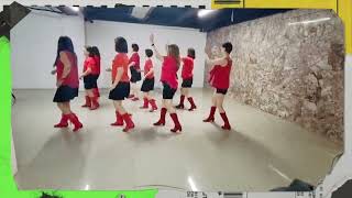 Cold Heart Disco  Line Dance  Beginner Level [upl. by Akapol]