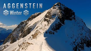 Aggenstein  Winterbesteigung  Schwieriger als gedacht [upl. by Cornel]