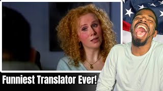 Catherine Tate  The Offensive Translator  American Reacts [upl. by Adnaloy]