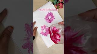 easy painting hack easypainting youtubepartner onestrokepainting art simpleart simplepainting [upl. by Ahgem]