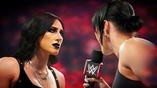 Rhea Ripley Has A Word With Her TWIN CLONE FULL SEGMENT [upl. by Selym]