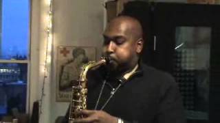 Abraham Burton plays the DV Alto 7 Saxophone Mouthpiece [upl. by Nero]