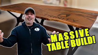 We Built a MASSIVE Conference Table and Heres What Happened [upl. by Lozano323]