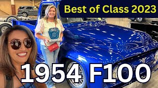 1954 F100 TRUCK AWARD WINNING SHOW CAR BEST OF CLASS 2023 [upl. by Iridissa448]