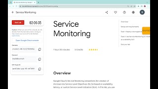 NEW Service Monitoring  qwiklabs  coursera  With Explanation🗣️ [upl. by Ebony547]