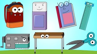 School Supplies Song  Addys Classroom [upl. by Roddie]