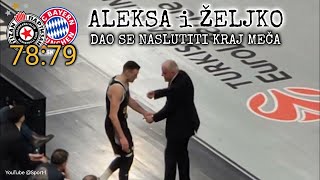 Partizan Bajern 7879 Aleksa nervira Željka [upl. by Tolland]