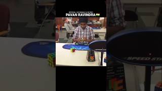 Pavan ravindra 🇮🇳3×3 cube solve in 699 secondworldrecord ytshots shortfeed [upl. by Nielsen]