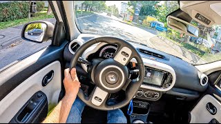 2022 Renault Twingo Electric 82HP  POV Test Drive 1265 Joe Black [upl. by Osnola]