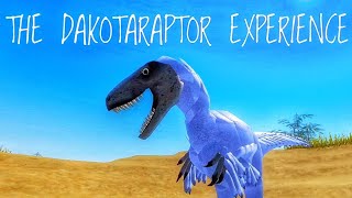 The Dakotaraptor experience Roblox Dinosaur World Mobile [upl. by Aleb]