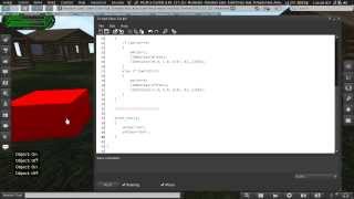 Second Life Scripting Beginner 02  Strings Events amp Script Structure [upl. by Ettennad]