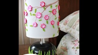 DIY Lampenschirm selbst gestalten [upl. by Misti]